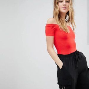 ASOS Off Shoulder Bodysuit